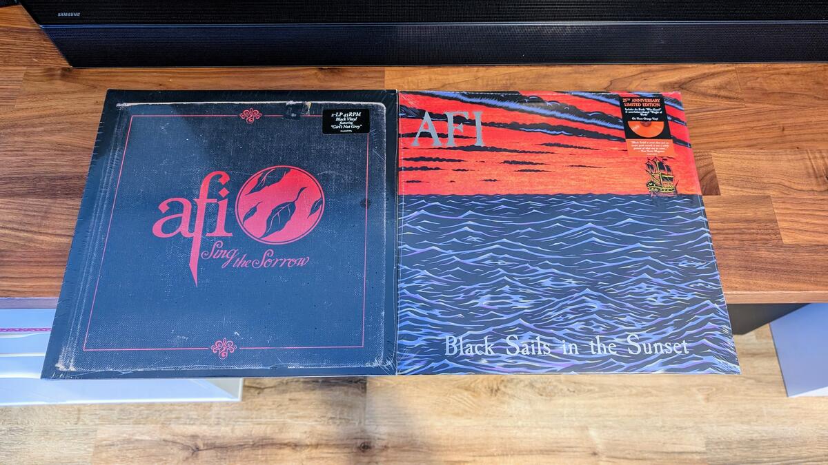 Two of my favorite CDs growing up, now owned on vinyl